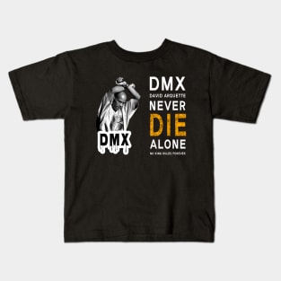 DMX David Arquette Never Die Alone No King Rules Forever Kids T-Shirt